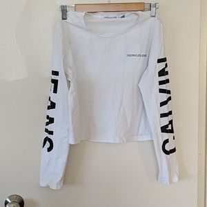 CKJ crop top